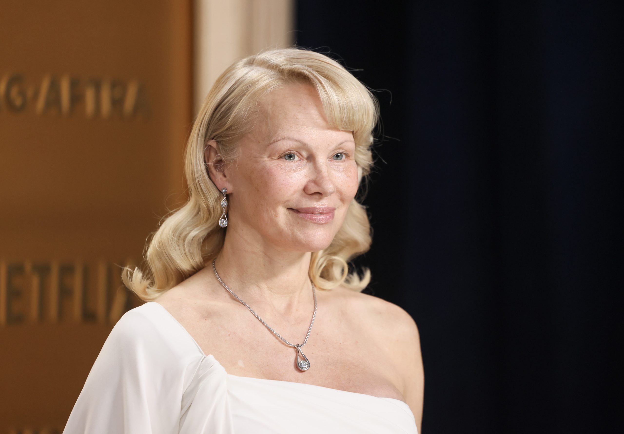Pamela Anderson sports the problematic "clean girl" trend on February 23, 2025. Lorde Admits to Watching Infamous Pamela Anderson & Tommy Lee Sex Tape for Some Reason