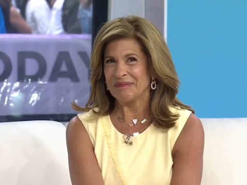 Hoda Kotb as a guest on The Today Show on May 28, 2025.