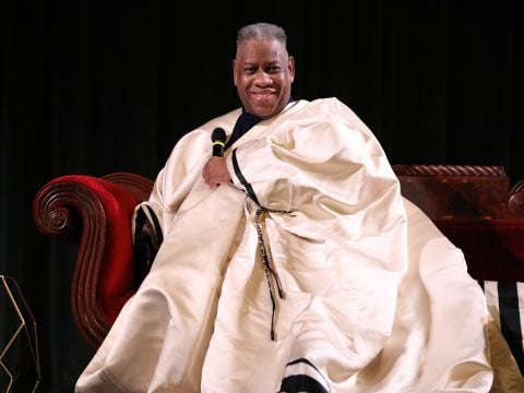 Andre Leon Talley speaks during 'The Gospel According to Andre' Q&A during the 21st SCAD Savannah Film Festival on November 2, 2018 in Savannah, Georgia.