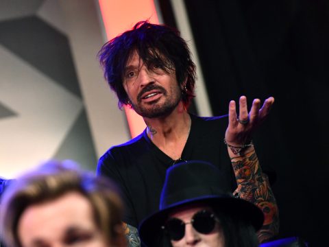 Tommy Lee of Motley Crue speaks during the press conference for THE STADIUM TOUR DEF LEPPARD - MOTLEY CRUE - POISON at SiriusXM Studios on December 04, 2019 in Los Angeles, California.