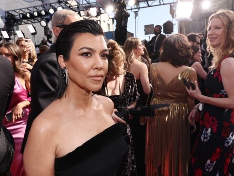 Kourtney Kardashian attends the 94th Annual Academy Awards at Hollywood and Highland on March 27, 2022 in Hollywood, California.