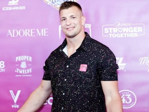 Rob Gronkowski's at Rob Gronkowski's Gronk Beach Las Vegas At Encore Beach Club At Wynn Las Vegas on April 29, 2022 in Las Vegas, Nevada.