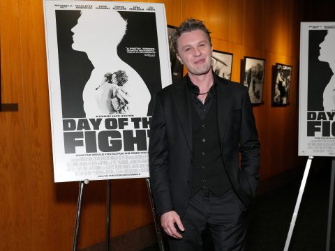 Michael Pitt attends Jack Huston's 
