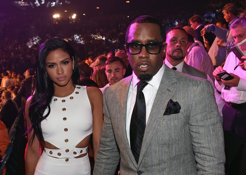 Model Cassie Ventura and recording artist Sean