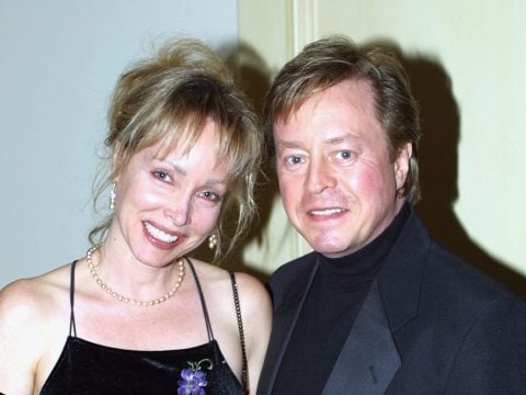 Rock Musician Rick Derringer and his wife Brenda Jean arrive at the Sarasota Film Festival January 26, 2002 in Sarasota, FL.