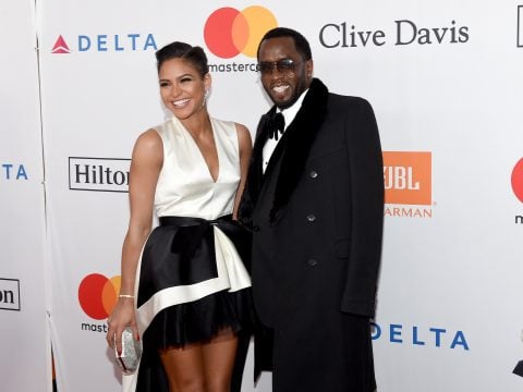 Actor Cassie Ventura and recording artist-producer Sean 'Diddy' Combs attend the Clive Davis and Recording Academy Pre-GRAMMY Gala and GRAMMY Salute to Industry Icons Honoring Jay-Z on January 27, 2018 in New York City.
