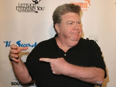 George Wendt walks the red carpet at The Second City Celebrates 50 Years of Funny at 1616 N. Wells Avenue on December 12, 2009 in Chicago, Illinois.