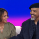 Halle Berry together with boyfriend Van Hunt.