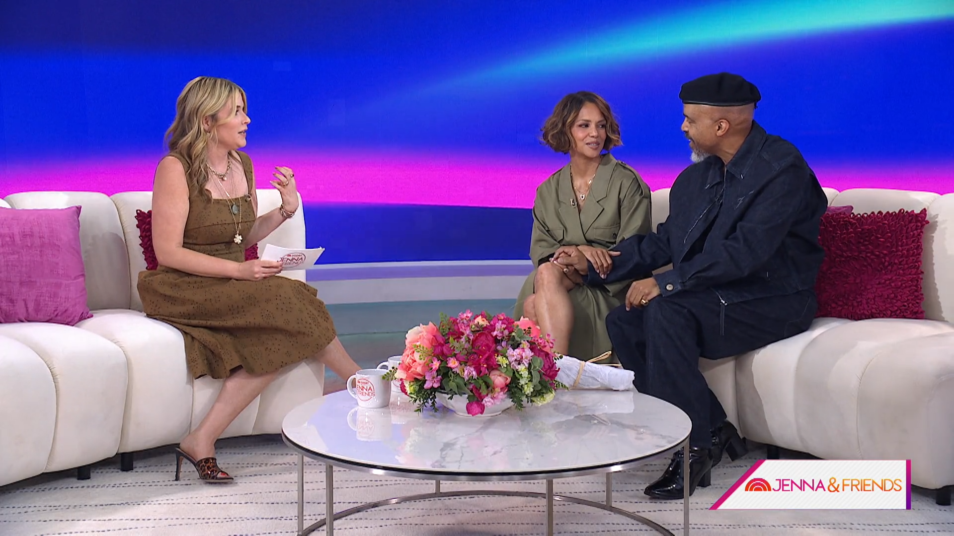 Jenna Bush Hager, Halle Berry, and Van Hunt.