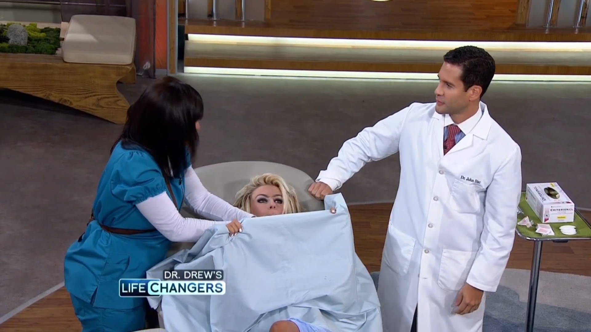 Courtney Stodden on Dr. Drew Pinsky's Lifechangers. Courtney Stodden Exposes Dr. Drew Over Televised Breast Exam: I Was 16!