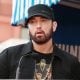 Eminem speaks during a ceremony honoring 50 Cent with a star on the Hollywood Walk of Fame on January 30, 2020 in Hollywood, California.