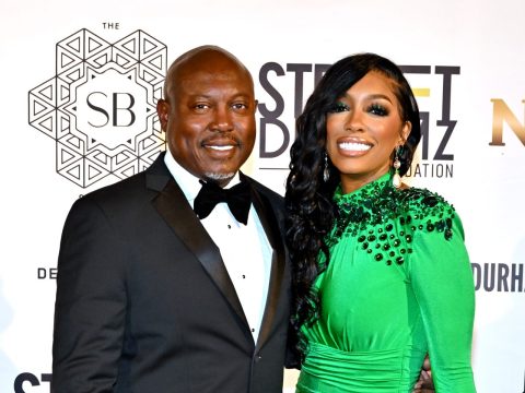 Simon Guobadia and Porsha Williams attend Jay 
