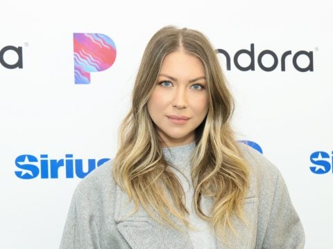 Stassi Schroeder visits the SiriusXM Studios on January 24, 2024 in Los Angeles, California.