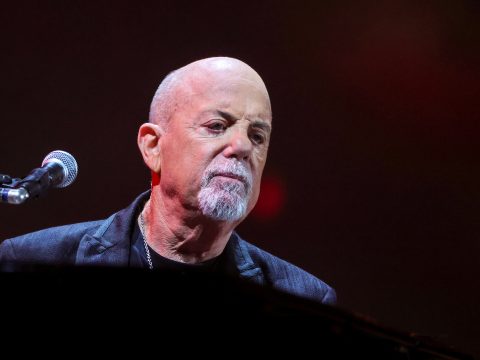 Billy Joel performs at Allegiant Stadium on November 09, 2024 in Las Vegas, Nevada.