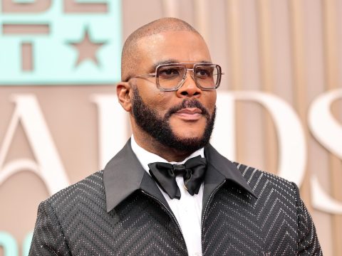 Tyler Perry attends the 2025 BET Awards at Peacock Theater on June 09, 2025 in Los Angeles, California.