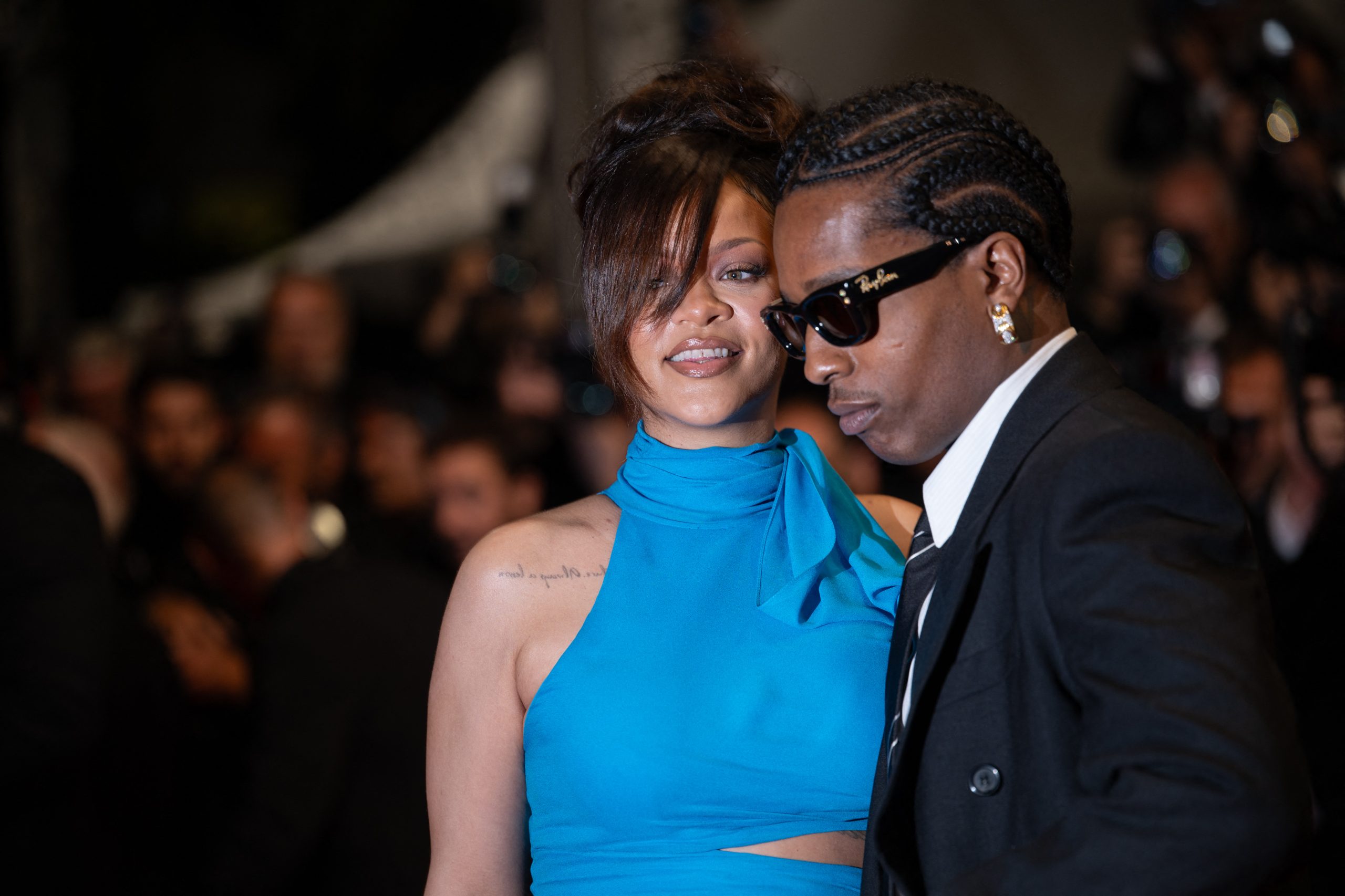 Rihanna and A$AP Rocky at Cannes in May of 2019. Did A$AP Rocky Just Reveal the Sex of Rihanna’s Baby?