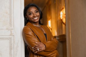 Simone Biles Thirst Traps in Bikini Amidst Boob Job Speculation