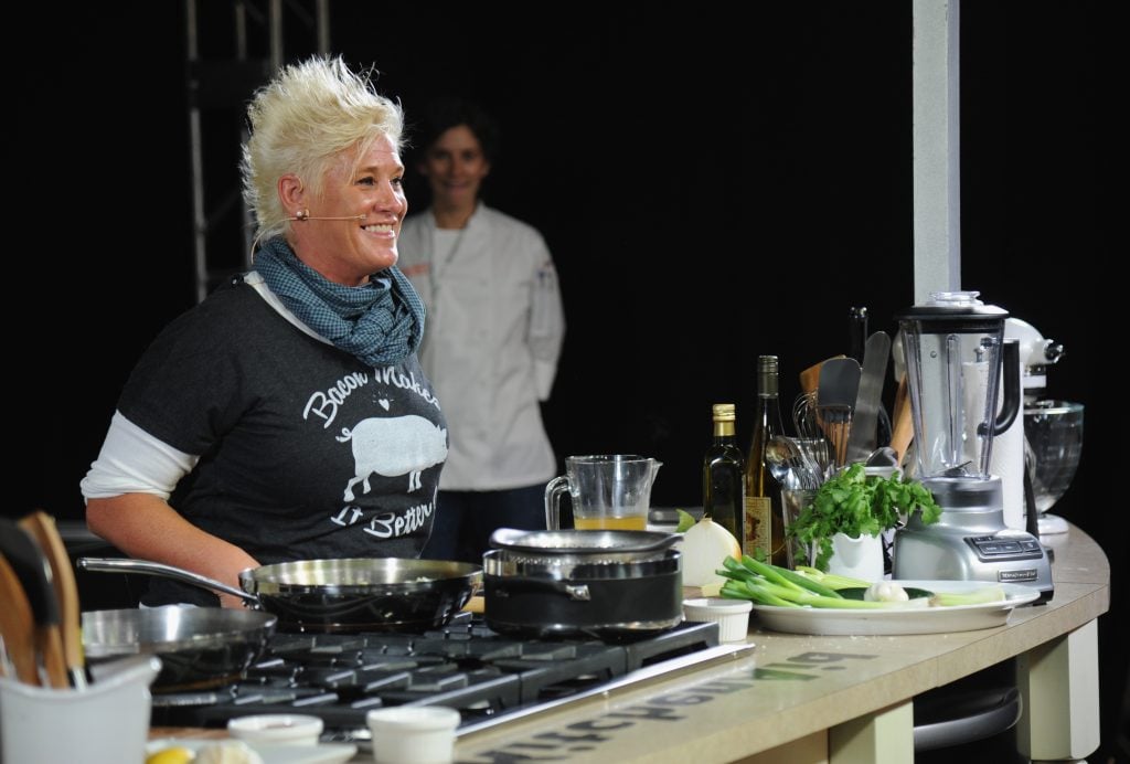 Anne Burrell on October 19, 2014.