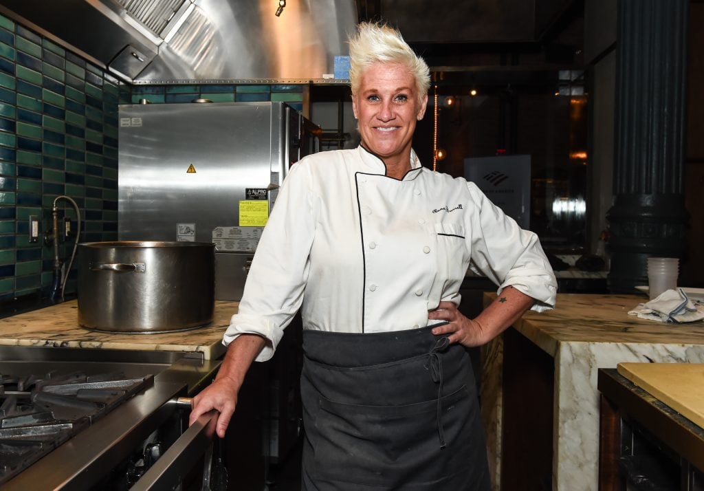 Anne Burrell on October 10, 2019.