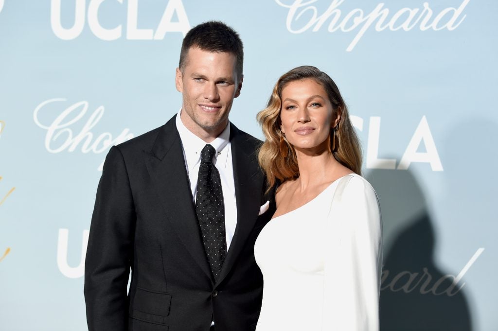 Tom Brady e Gizel Bundchen em 21 de fevereiro de 2019.