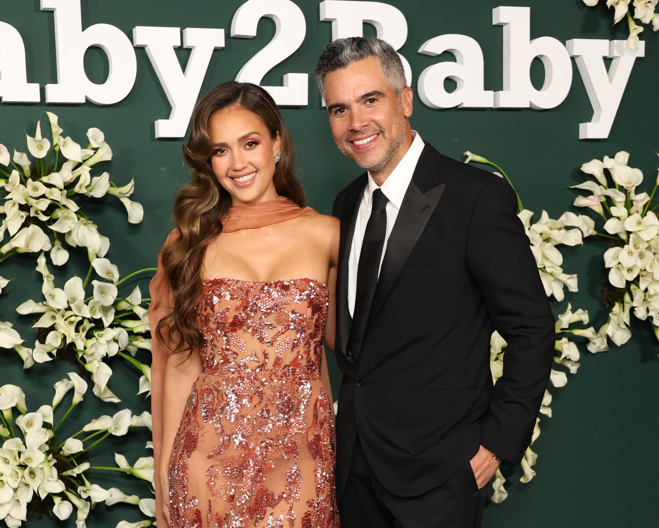 Jessica Alba and Cash Warren in 2024.