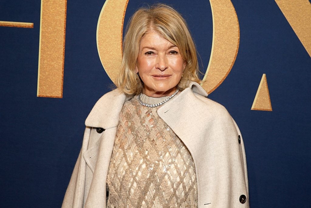 Martha Stuart em 29 de outubro de 2024.