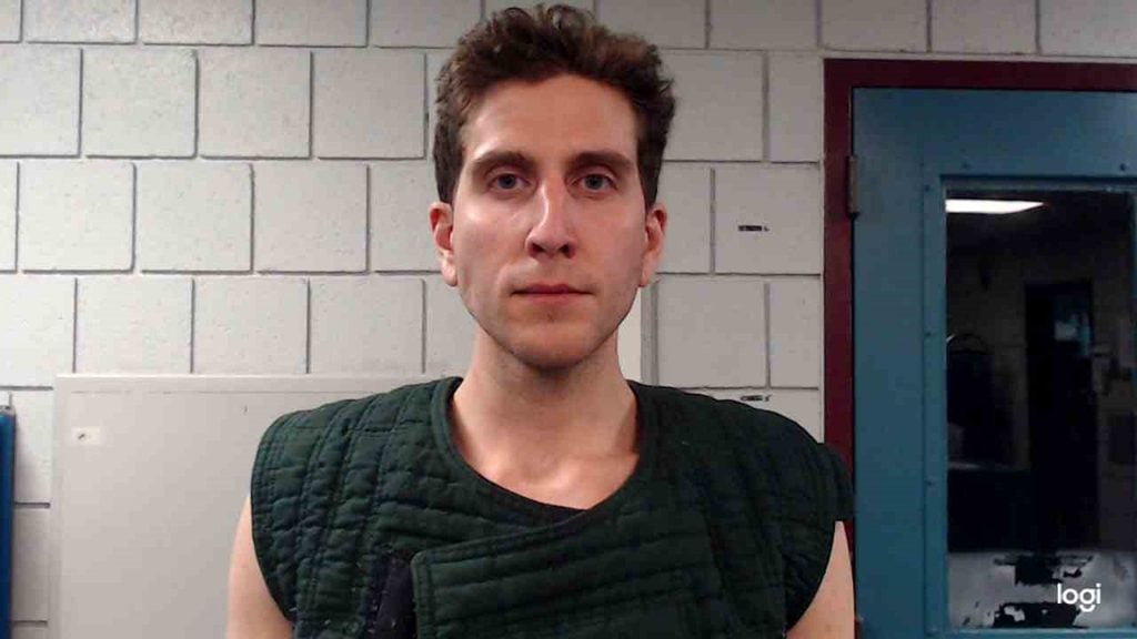 In this handout provided by Monroe County Correctional Facility, 28-year-old Bryan Christopher Kohberger is seen in a booking photo after he was arrested on December 30, 2022 in Pennsylvania. 