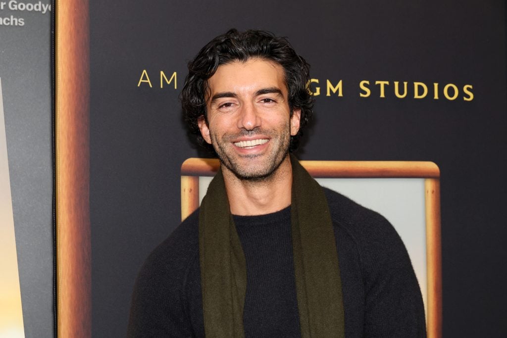 Justin Baldoni attends "The Boys In The Boat" New York Screening at Museum of Modern Art on December 13, 2023 in New York City. 