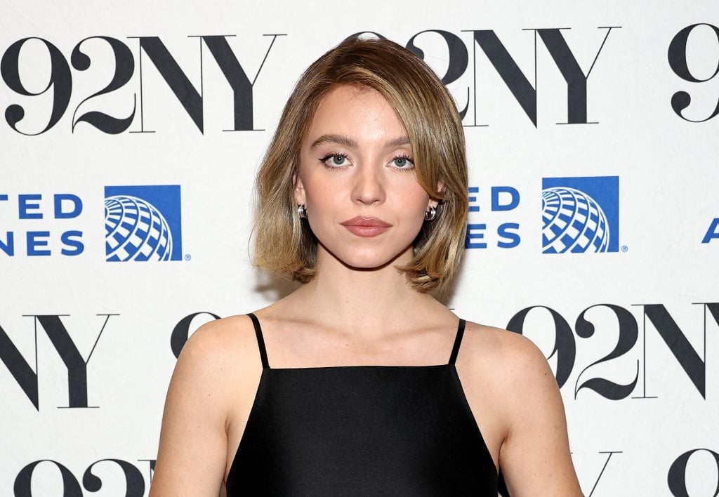 Sydney Swenny asistió a una conversación en la ciudad de Nueva York el 20 de marzo de 2024 en 92NY con Josh Horovitz para Sydney Sydney.