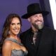 US country singer Zac Brown and US jewelry designer Kendra Scott arrive for the 51st American Music Awards at the Fontainebleau in Las Vegas, Nevada on May 26, 2025.