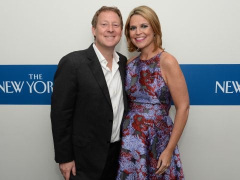 Michael Feldman and journalist Savannah Guthrie attend the White House Correspondents' Dinner Weekend Pre-Party hosted by The New Yorker's David Remnick at the W Hotel Washington DC on May 2, 2014 in Washington, DC.