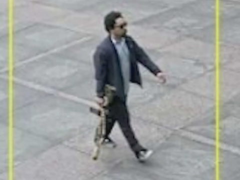 A surveillance photo of NYC gunman Shane Tamura.