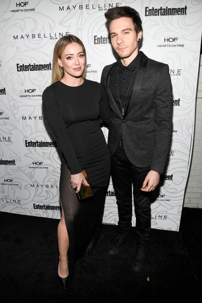 Hillary Duff e Matthew Koma em 2017.
