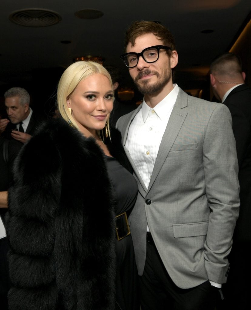 Hillary Duff e Matthew Coma em 2019.