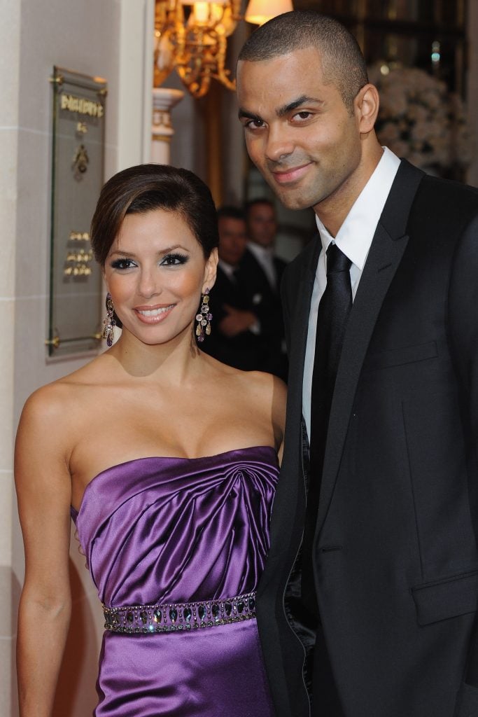 Eva Longaria e Tony Parker no dia 21.