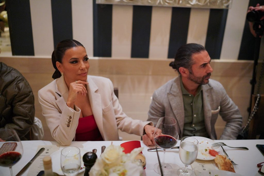 Eva Lararia e o marido Jose Basan em 2024.