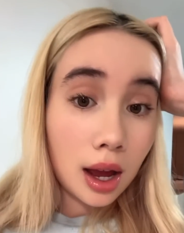Lil Tay when she was 17.