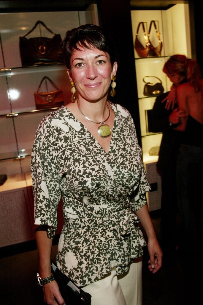 Ghislaine Maxwell in 2003.