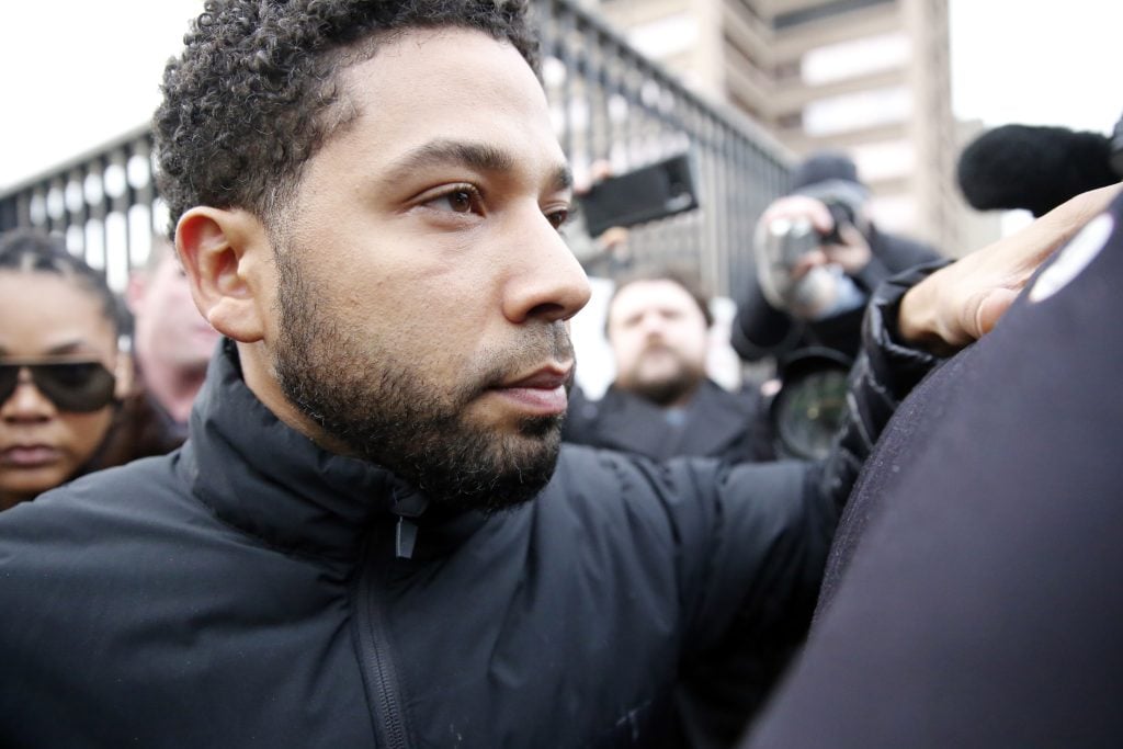 Jussie Smollett on February 21, 2019.