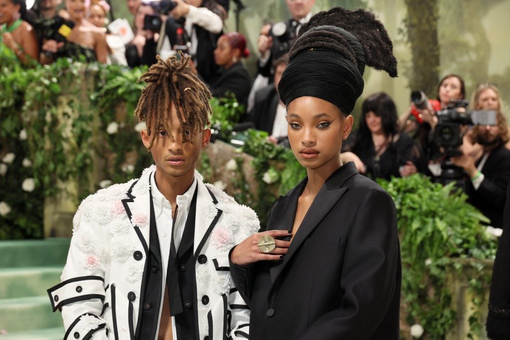 Jaden Smith y Willow Smith en Met Gala 2024.