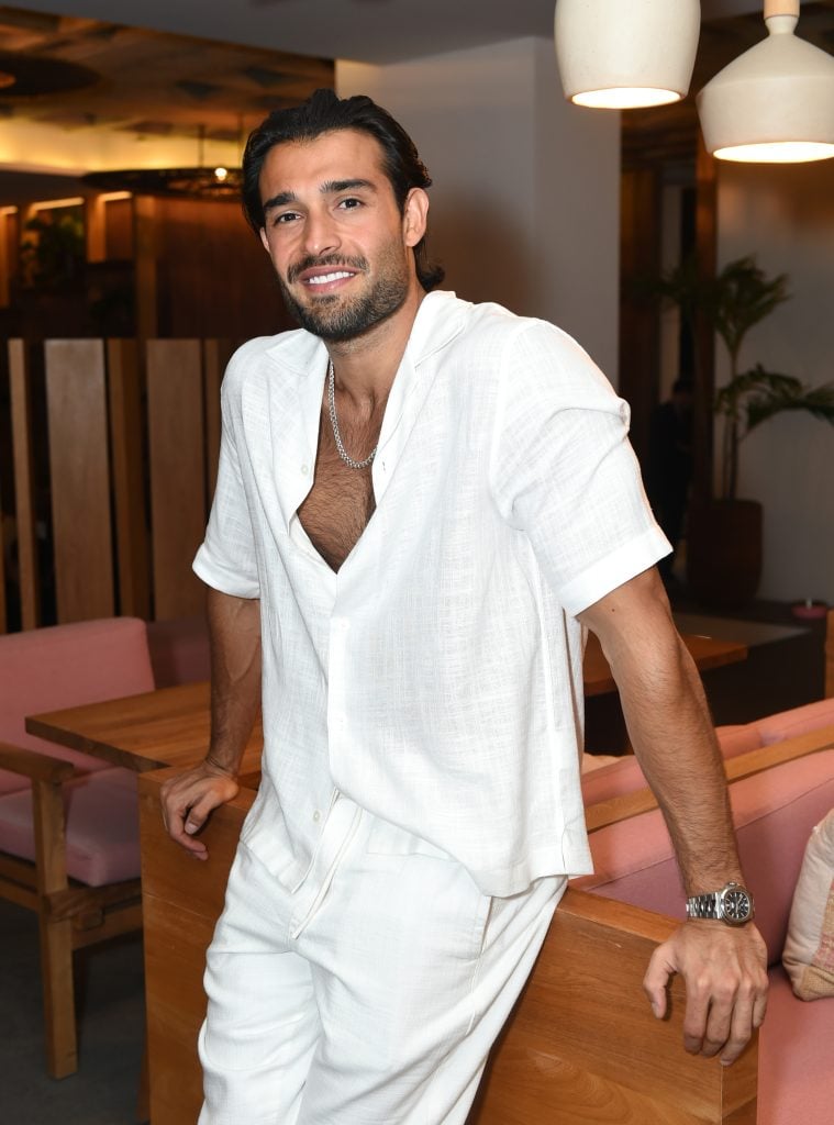 Sam Asghari in April of 2025.