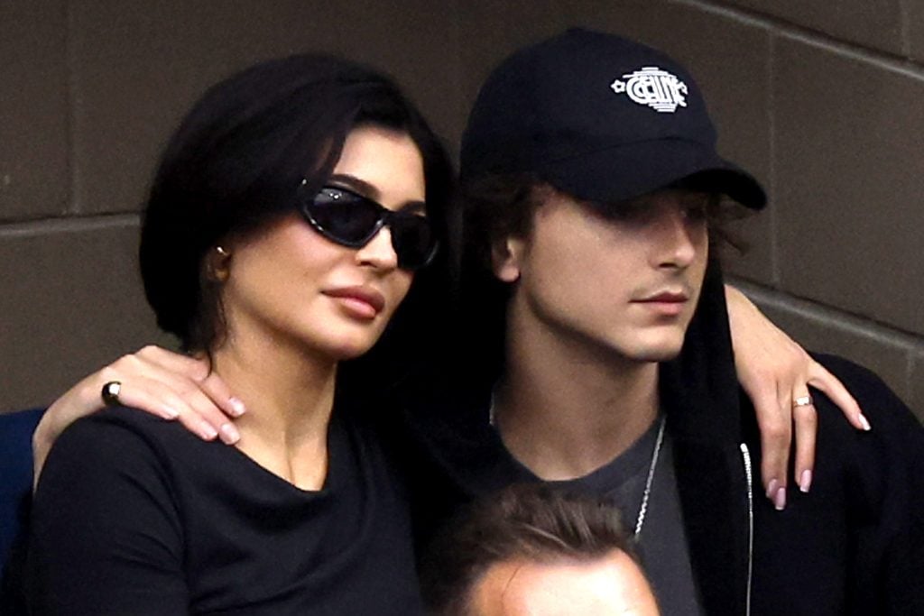Kylie Jenner y Timothy en 2023.