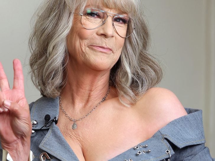 Jamie Lee Curtis Sees Your Thirsty Reactions to Her Cleavage, Fellow Horndogs