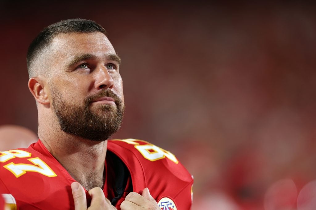 Travis Kelce el 22 de agosto de 2025.