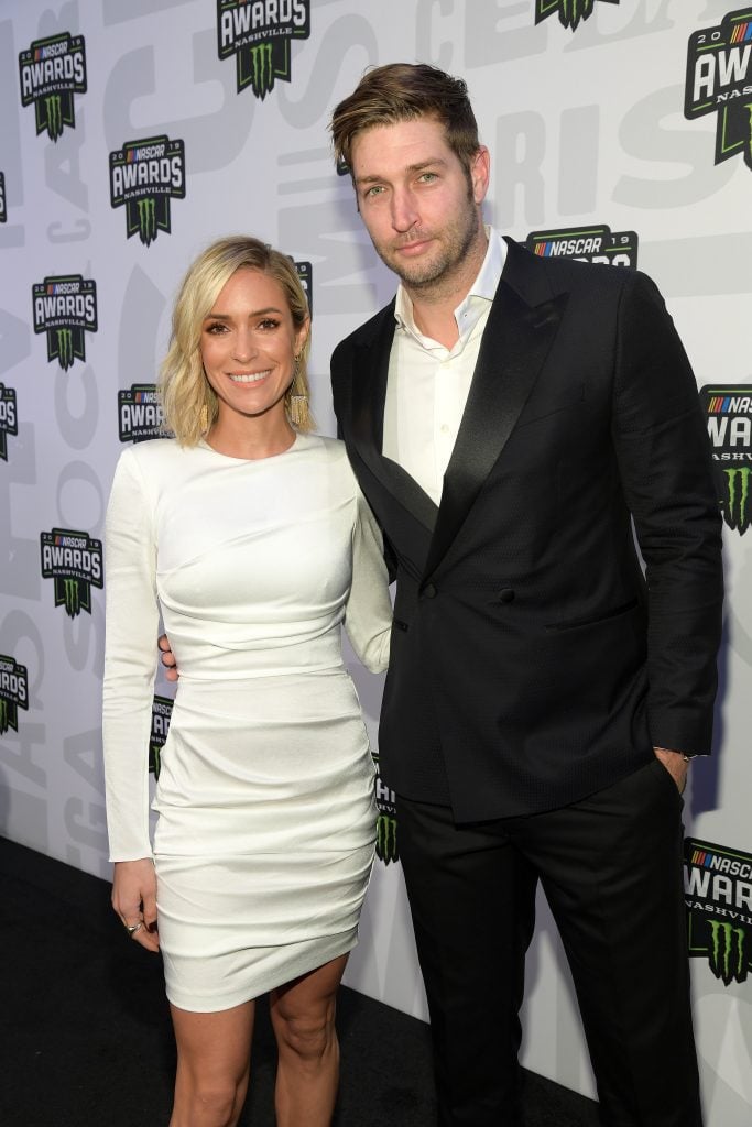 Jay Cutler and Kristin Cavallari attend the Monster Energy NASCAR Cup Series Awards at Music City Center on December 05, 2019 in Nashville, Tennessee. 