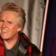 Actor Gary Busey speaks onstage at the "All Star Celebrity Apprentice" breakfast session during the NBCUniversal portion of the 2013 Winter TCA Tour- Day 3 at the Langham Hotel on January 6, 2013 in Pasadena, California.