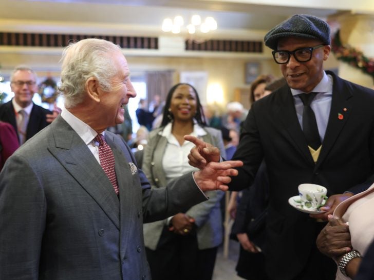 Jay Blades, Seen Here with King Charles, Arrested on Rape Charges