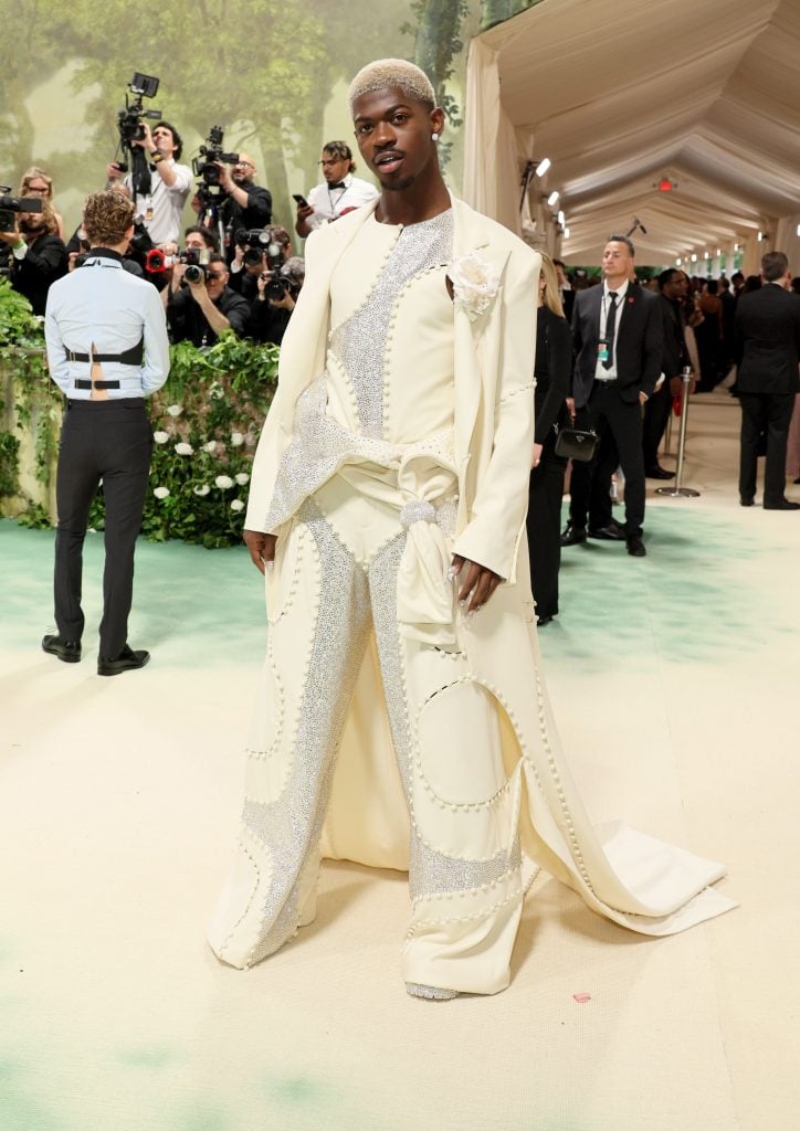 Lil Nas X attends The 2024 Met Gala Celebrating 