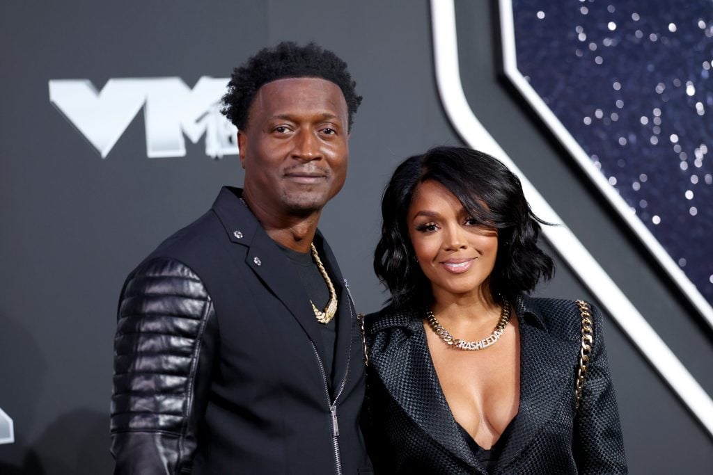 Kirk Frost y Rashida asistieron a los Awards de Video Music 2024 MTV en UBS Arena el 11 de septiembre de 2024.