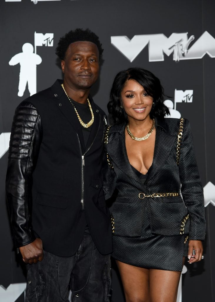 Kirk Frost and Rasheeda attend the 2024 MTV Video Music Awards at UBS Arena on September 11, 2024 in Elmont, New York.
